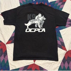 Black K9 team Graphic T-Shirt